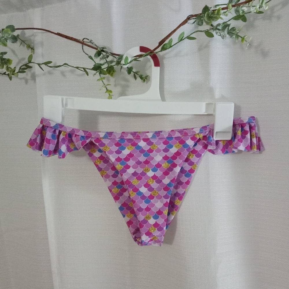 Mermaid scale bikini bottoms